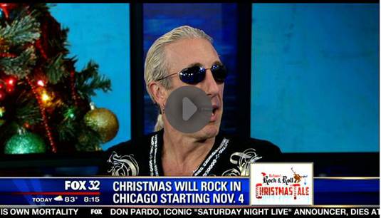 Dee Snider - Fox News Chicago