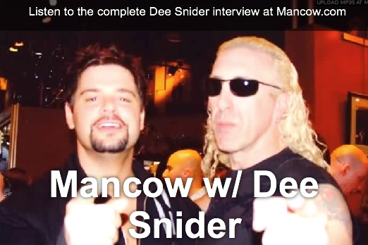 Dee Snider on Mancow