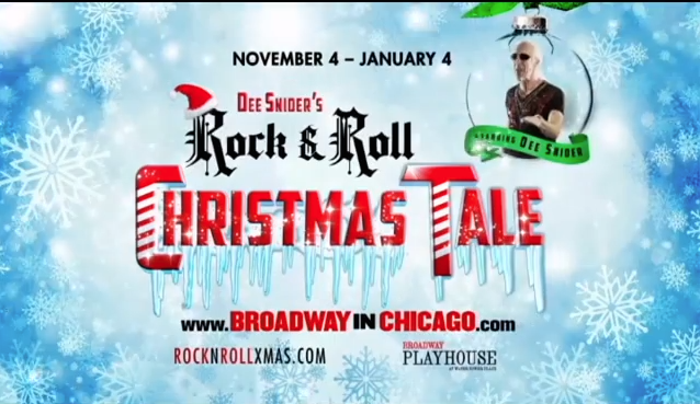 Dee Snider's Rock & Roll Christmas Tale Commercial