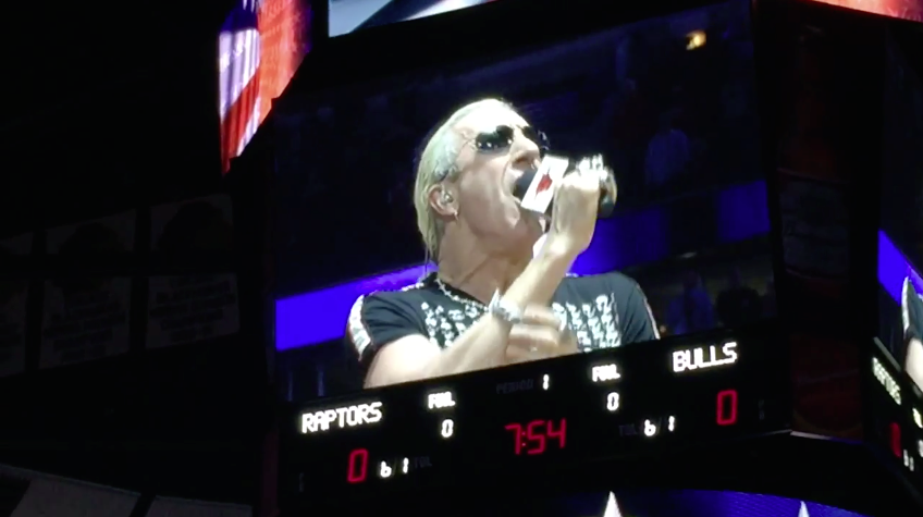 Dee Snider - National Anthem - Chicago Bulls